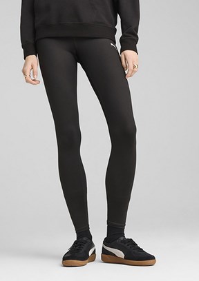 PUMA ESS Poly Tights Siyah Kadın Uzun Tayt