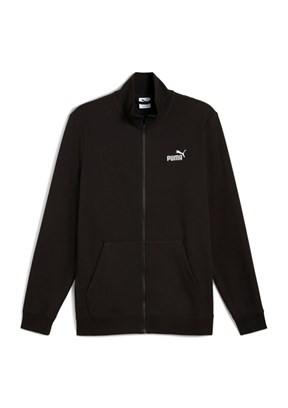 PUMA Ess No. 1 Logo Track - 68258401 Erkek Siyah Baskılı Ceket