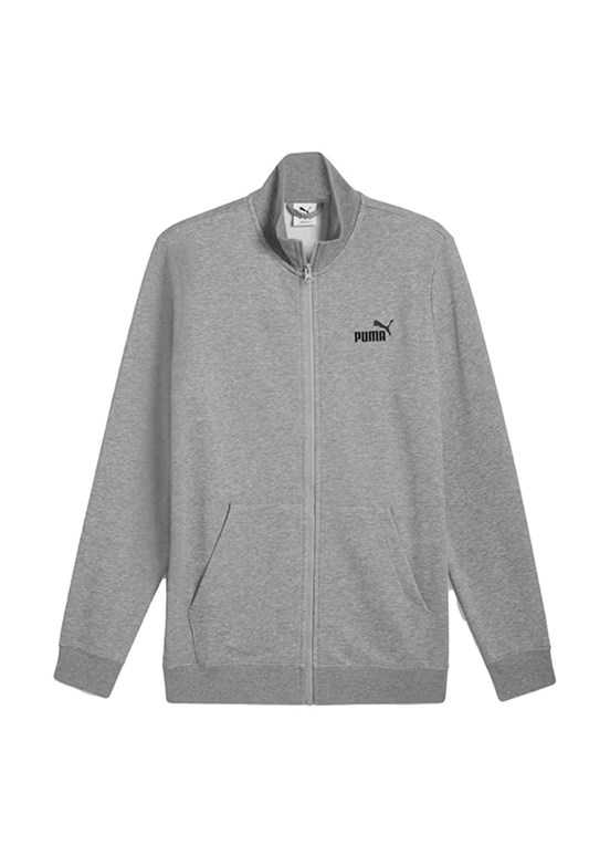 PUMA Ess No. 1 Logo Track - 68258403 Erkek Gri Baskılı Ceket