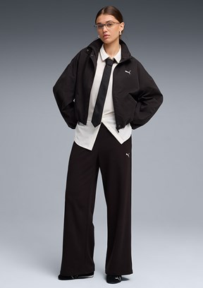 PUMA Ess Wide Leg - 69170301 Kadın Siyah Eşofman Altı