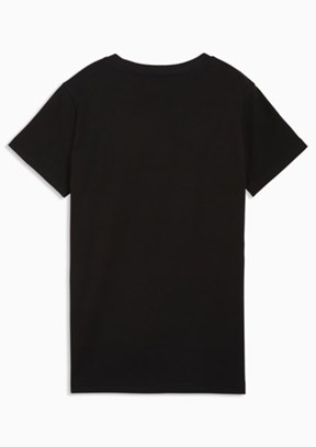 PUMA ESS SCRIPT Tee Siyah Kadın T-Shirt