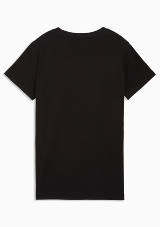 PUMA ESS SCRIPT Tee Siyah Kadın T-Shirt