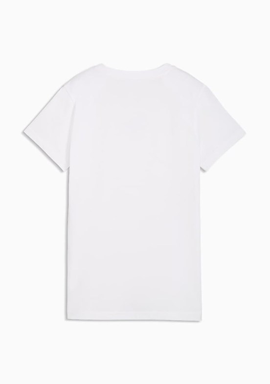PUMA ESS SCRIPT Tee Beyaz Kadın T-Shirt