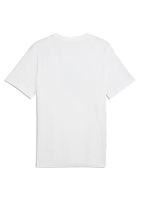 PUMA Graphic - 69177702 Erkek Beyaz Baskılı T-Shirt