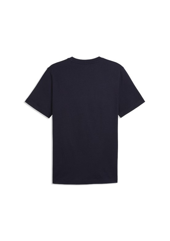 PUMA Graphic - 69177716 Erkek Lacivert Baskılı T-Shirt