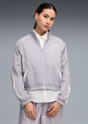 PUMA Sport Relaxed Çok Renkli Kadın Rahat Kesim Ceket