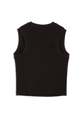 PUMA Her Tank - 69189301 Kadın Siyah Atlet T-Shirt