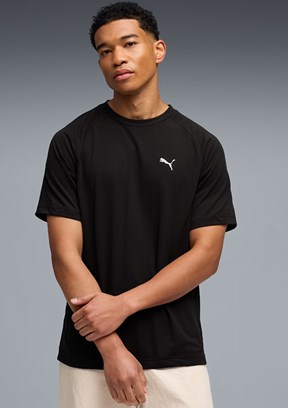 PUMA Siyah Erkek Baskılı T-Shirt