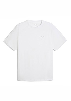 PUMA Beyaz Erkek Baskılı T-Shirt