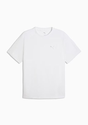 PUMA Beyaz Erkek Baskılı T-Shirt