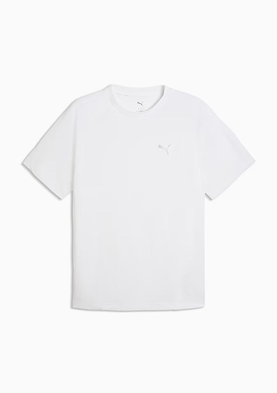 PUMA Beyaz Erkek Baskılı T-Shirt
