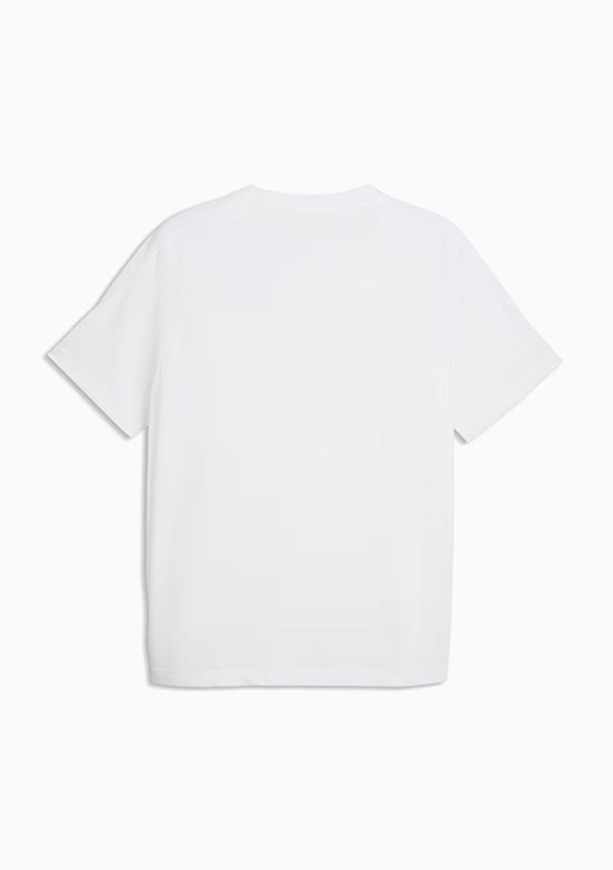 PUMA Beyaz Erkek Baskılı T-Shirt