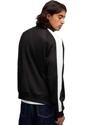 PUMA Ess T7 Poly Track - 69246201 Erkek Siyah Baskılı Ceket