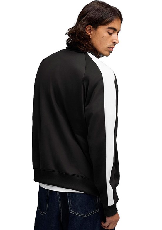 PUMA Ess T7 Poly Track - 69246201 Erkek Siyah Baskılı Ceket