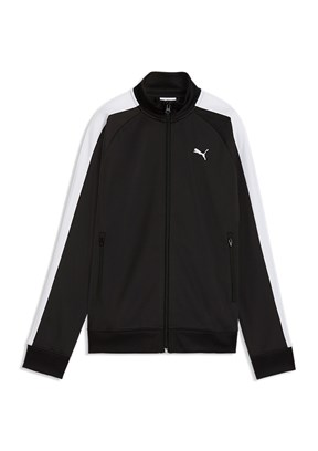 PUMA Ess T7 - 69246601 Kadın Siyah Baskılı Ceket