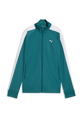 PUMA Ess T7 - 69246641 Kadın Yeşil Baskılı Ceket