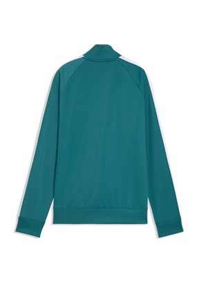PUMA Ess T7 - 69246641 Kadın Yeşil Baskılı Ceket