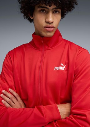 PUMA Essentials Poly - 69263011 Erkek Kırmızı Eşofman Takımı