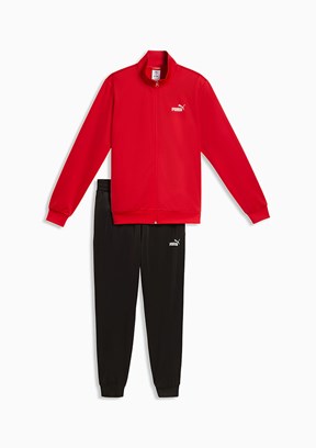 PUMA Essentials Poly - 69263011 Erkek Kırmızı Eşofman Takımı