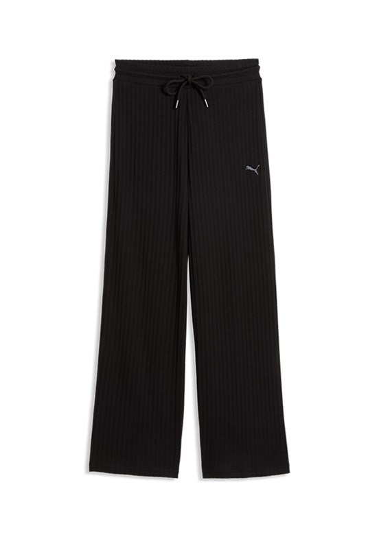 PUMA Her Comfort High-Waist Wi - 69328401 Kadın Siyah Eşofman Altı