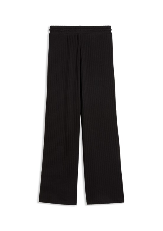PUMA Her Comfort High-Waist Wi - 69328401 Kadın Siyah Eşofman Altı