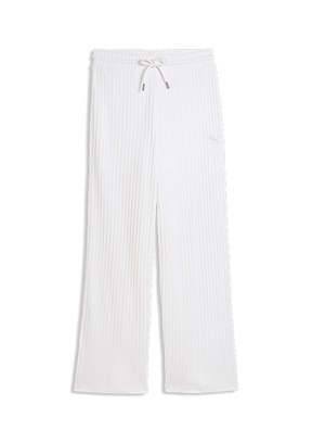 PUMA Her Comfort High-Waist Wi - 69328402 Kadın Beyaz Eşofman Altı