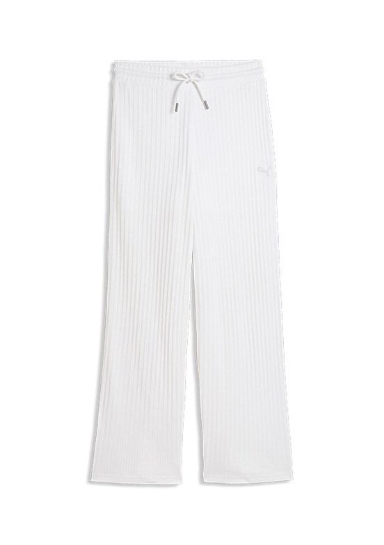 PUMA Her Comfort High-Waist Wi - 69328402 Kadın Beyaz Eşofman Altı
