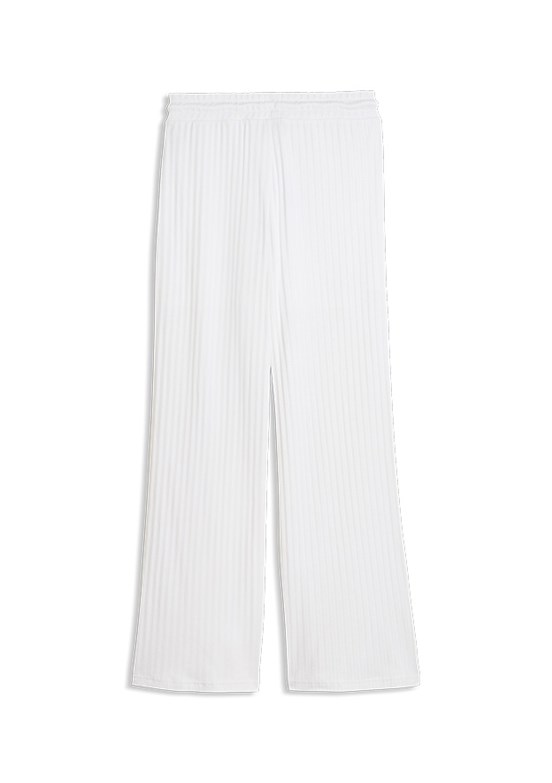 PUMA Her Comfort High-Waist Wi - 69328402 Kadın Beyaz Eşofman Altı