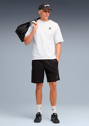 PUMA Essential Elevated 9" - 69570201 Erkek Siyah Örme Şort