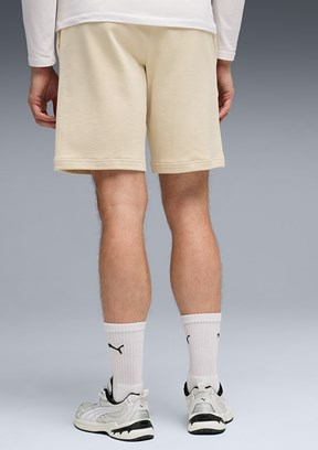 PUMA Ess Elevated Shorts 9" Tr - 69570287 Erkek Beyaz Örme Şort