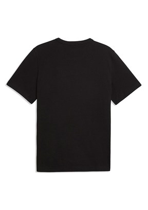 PUMA Essential Elevated - 69570301 Erkek Siyah Baskılı T-Shirt