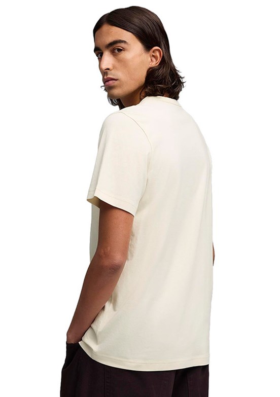 PUMA Essential Elevated - 69570387 Erkek Beyaz Baskılı T-Shirt