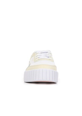 PUMA Carina Mia Beyaz-Yasemin Çiçeği Kadın Sneaker Ayakkabı