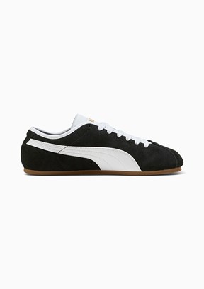 PUMA Tackle Black-White-Team Gold Unisex Sneaker Ayakkabı