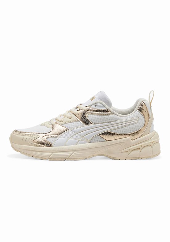 PUMA Milenio Tech 2000 Metallic Whisper Beyaz Kadın Sneaker Ayakkabı