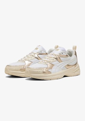 PUMA Milenio Tech 2000 Metallic Whisper Beyaz Kadın Sneaker Ayakkabı