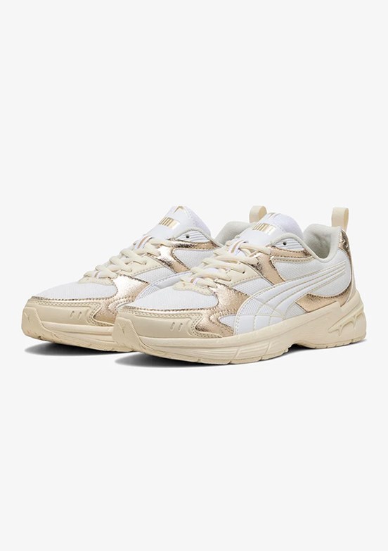 PUMA Milenio Tech 2000 Metallic Whisper Beyaz Kadın Sneaker Ayakkabı
