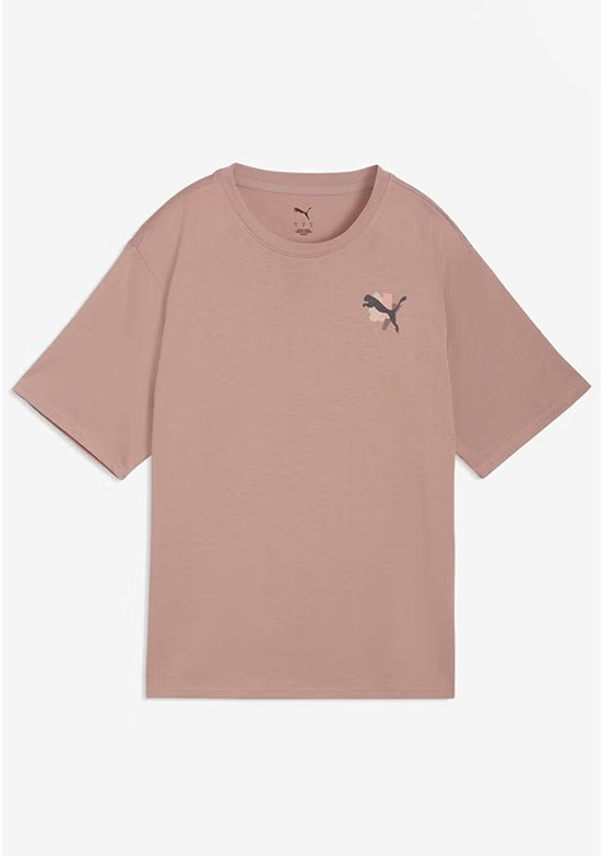 PUMA Cat Graphic Taş Kadın Baskılı T-Shirt