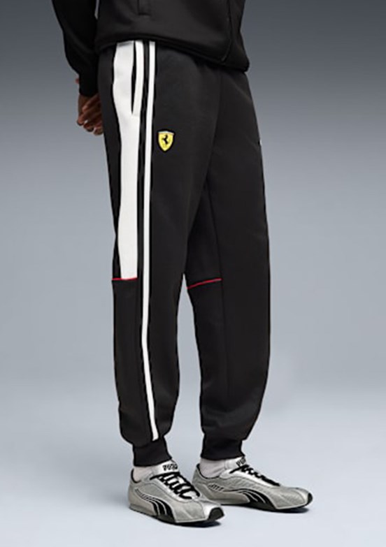PUMA Ferrari Mt7 Track - 63583401 Erkek Siyah Eşofman Altı