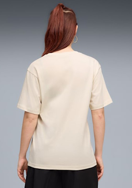 PUMA ESS GRAPHIC Animal Tee Beyaz Kadın Baskılı T-Shirt