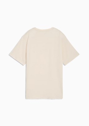 PUMA ESS GRAPHIC Animal Tee Beyaz Kadın Baskılı T-Shirt
