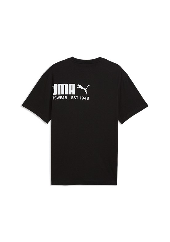 PUMA Sport Graphic - 69216901 Erkek Siyah Baskılı T-Shirt