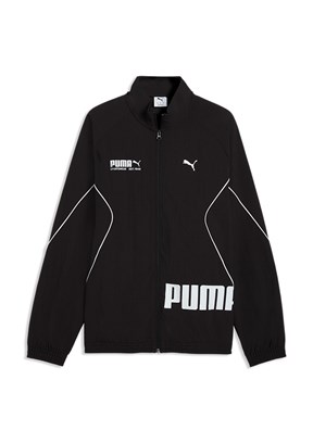 PUMA Sport Track - 69217301 Erkek Siyah Baskılı Ceket