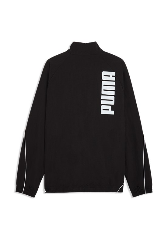 PUMA Sport Track - 69217301 Erkek Siyah Baskılı Ceket
