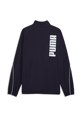 PUMA Sport Track - 69217316 Erkek Lacivert Baskılı Ceket