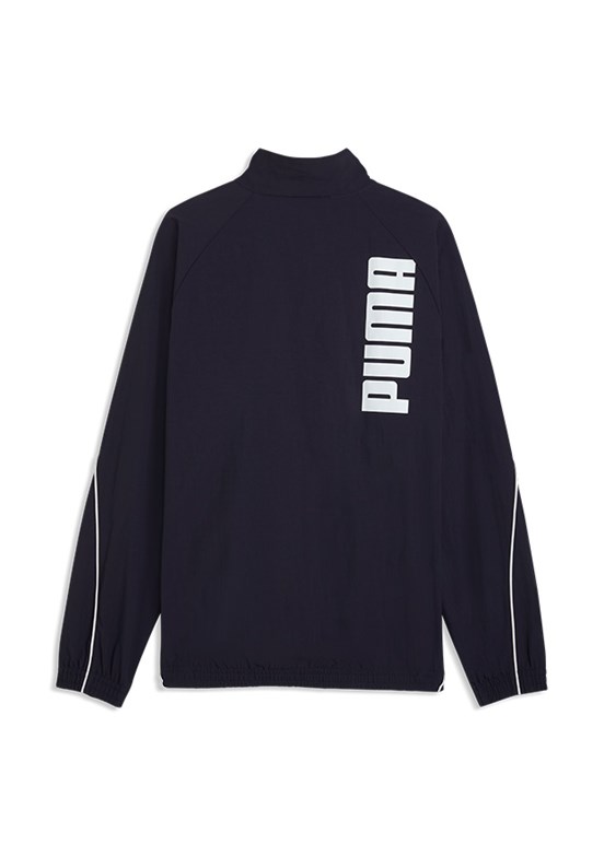 PUMA Sport Track - 69217316 Erkek Lacivert Baskılı Ceket