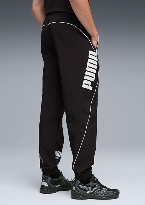 PUMA Sport Woven Track - 69217601 Erkek Siyah Eşofman Altı