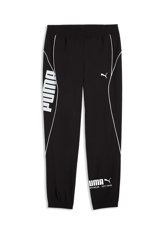 PUMA Sport Woven Track - 69217601 Erkek Siyah Eşofman Altı
