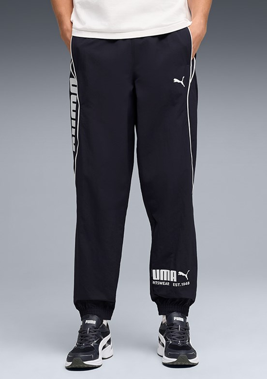 PUMA Sport Woven Track - 69217616 Erkek Lacivert Eşofman Altı