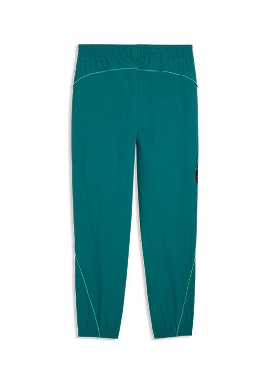 PUMA Sport Woven Track - 69217641 Erkek Yeşil Eşofman Altı
